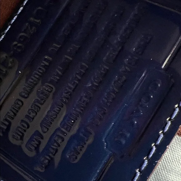 Coach Glossy Midnight blue Crossbody Bag - Picture 7 of 11